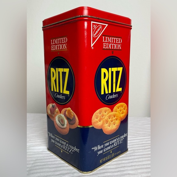 1987 Ritz Cracker Tin - Picture 4 of 13